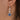 2.0Ct Asscher Cut Blue Stone Drop Earrings In Sterling Silver