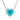 Louily Halo Heart Cut Aquamarine Blue Necklace For Women In Sterling Silver